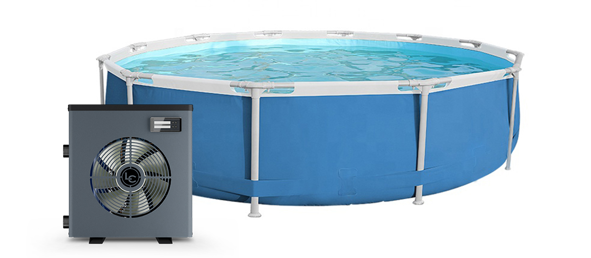8 Colors for Options Swim Spa Heat Pump for Above Ground Swimming Pool
