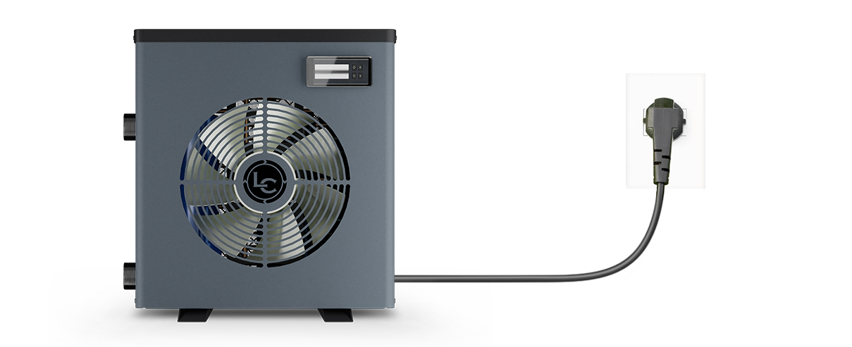 8 Colors for Options Swim Spa Heat Pump for Above Ground Swimming Pool