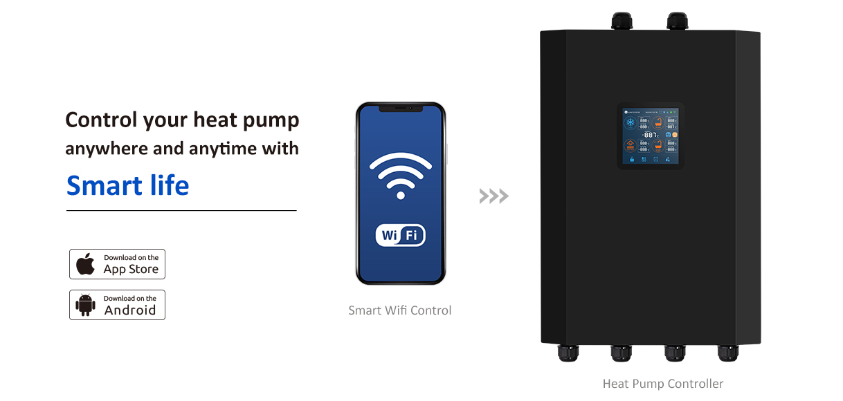 Low Temperature Air to Water Heat Pump for Central Heating