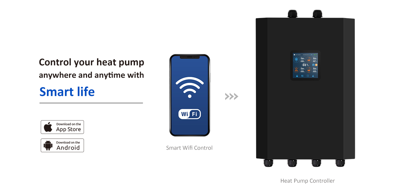 Monoblock EVI Air to Water Heat Pump for Radiators