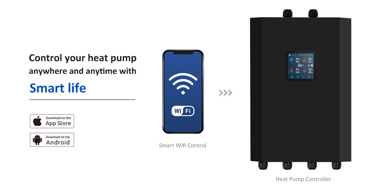 Variable Speed Central Air Source Heat Pump Air Conditioning