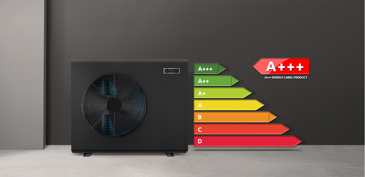 Monoblock Inverter Air Source Heat Pump with Radiators