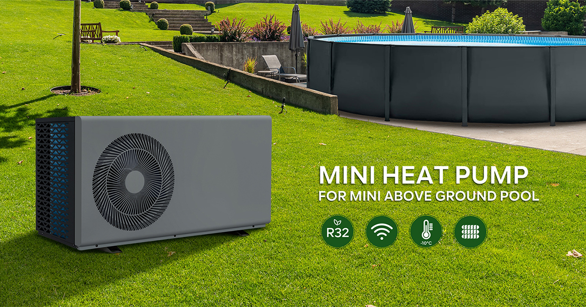 Mini above ground pool heat pump (A1)