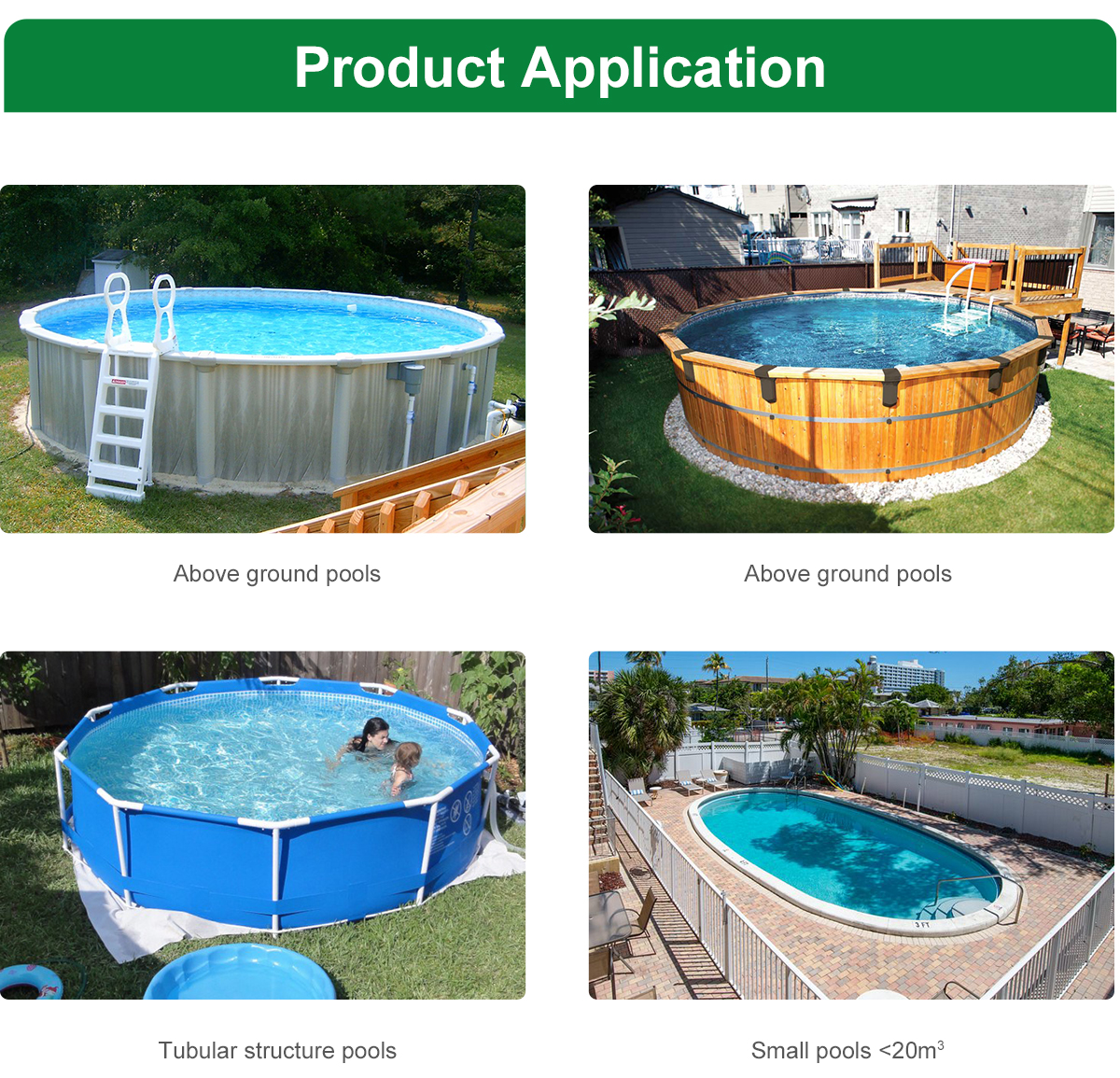 Mini above ground pool heat pump (A1)