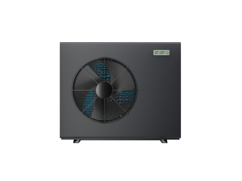 Monoblock Inverter Air Source Heat Pump with Radiators