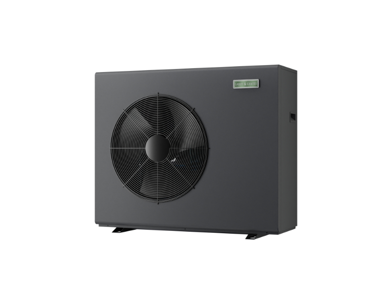 Monoblock Inverter Air Source Heat Pump with Radiators