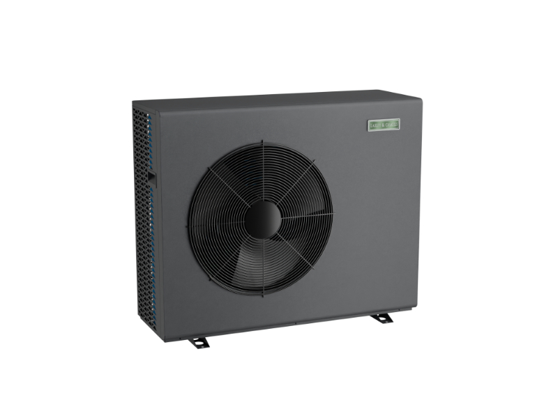 Monoblock Inverter Air Source Heat Pump with Radiators