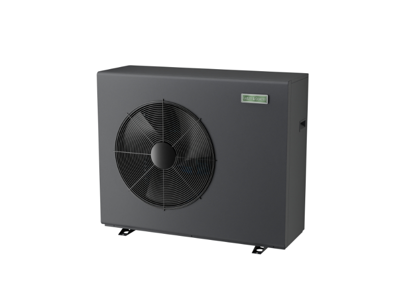 Monoblock Inverter Air Source Heat Pump with Radiators
