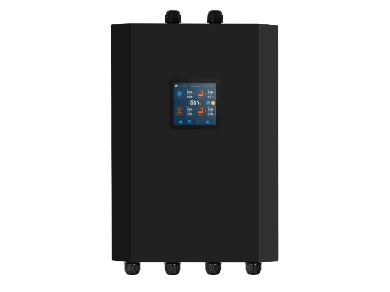 Monoblock Inverter Air Source Heat Pump with Radiators